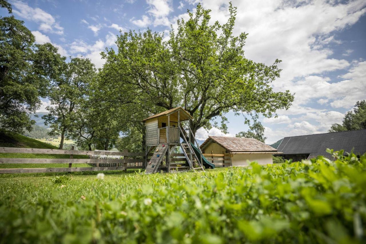 Oberplunerhof - Fewo Gitschberg Chienes Exteriér fotografie